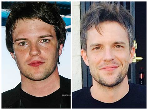 brandon flowers then and now.